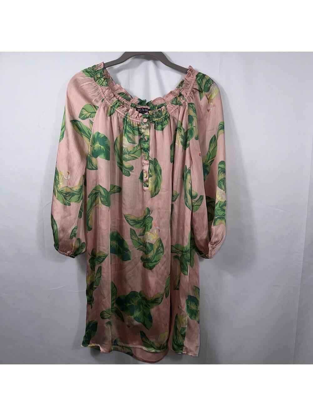 Women’s The Webster Miami at Target Tropical Shift Dress Size Large